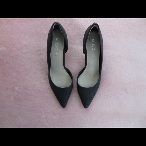 aldo snakeskin pumps